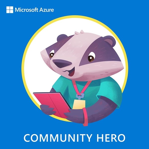 Azure Community Hero #AzureHeroes