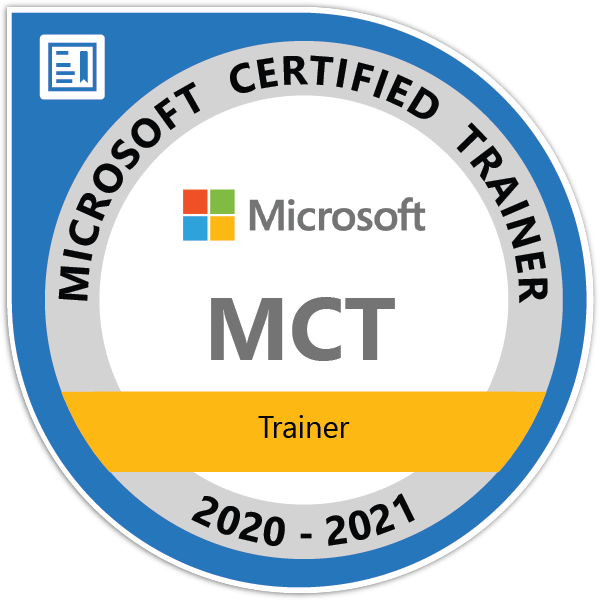 MCT - Microsoft Certified Trainer