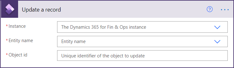 Power Automate - Update a record