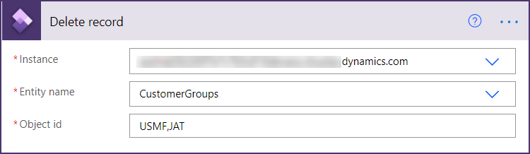 Power Automate - Delete record